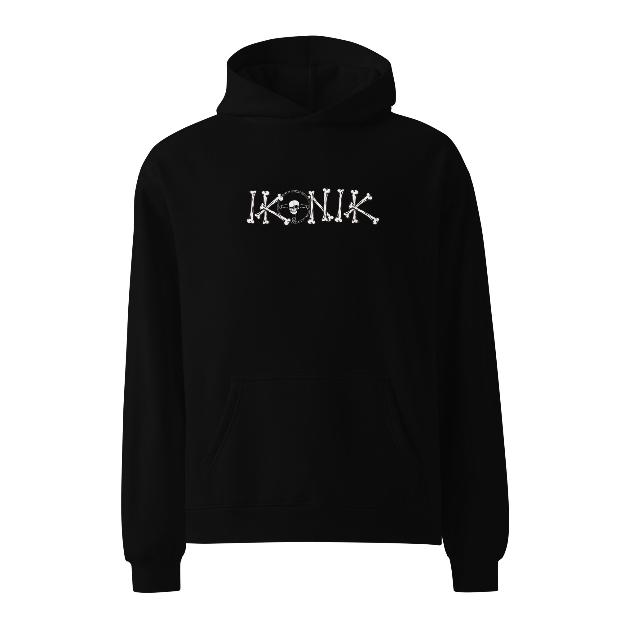 IKONIK bones oversized hoodie